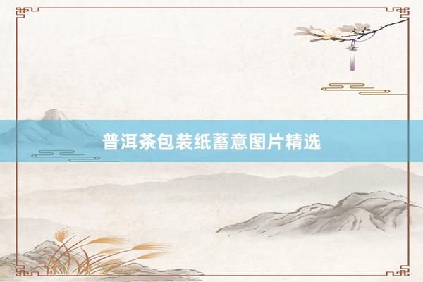 普洱茶包装纸蓄意图片精选